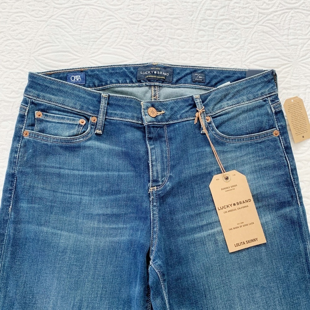 Lucky Brand Lolita Skinny Jeans (10 / 30 Regular) - Picture 3 of 4